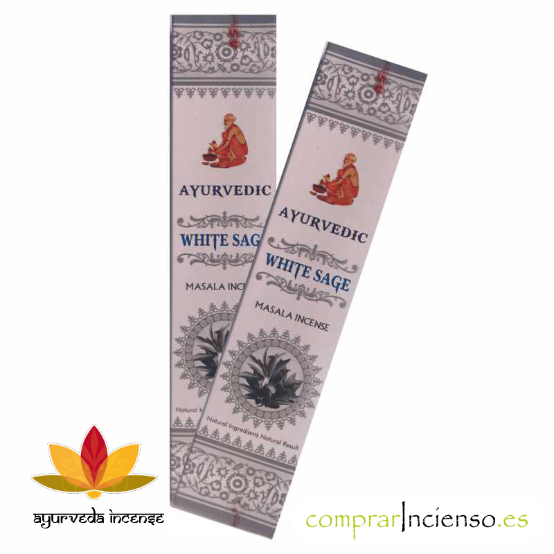 ▷ Incienso Varillas Goloka [WHITE SAGE]