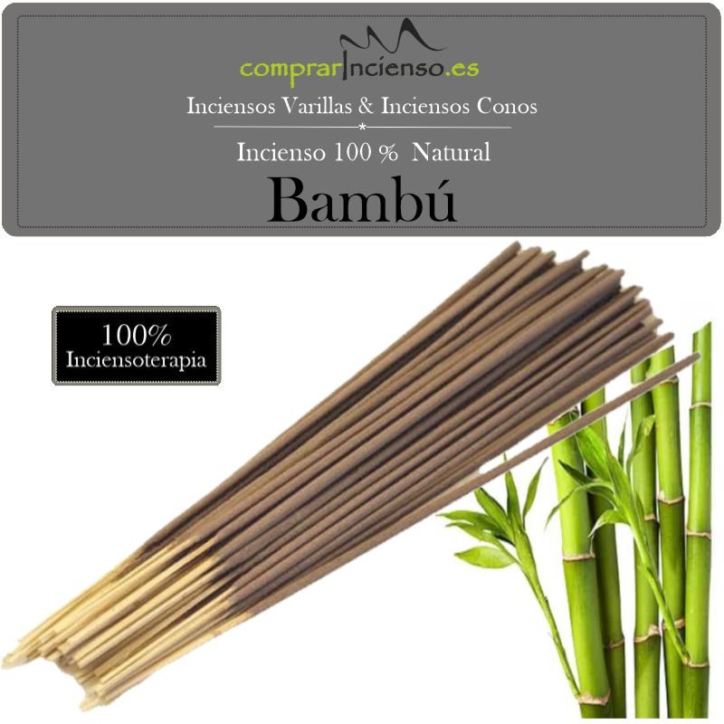 Incienso natural varilla BAMBU comprarincienso.es