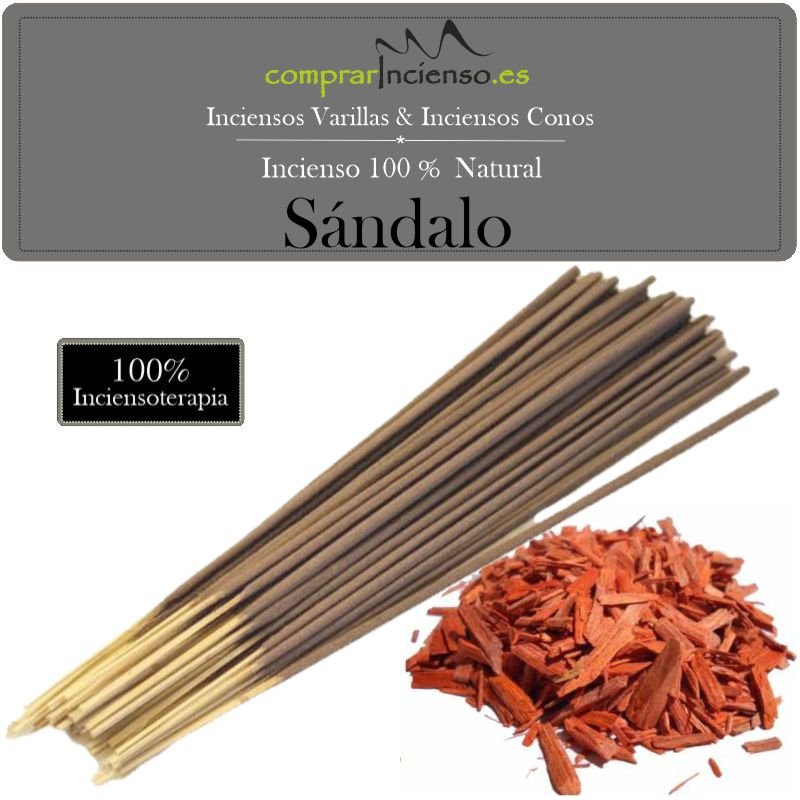 Incienso natural varilla SANDALO comprarincienso.es