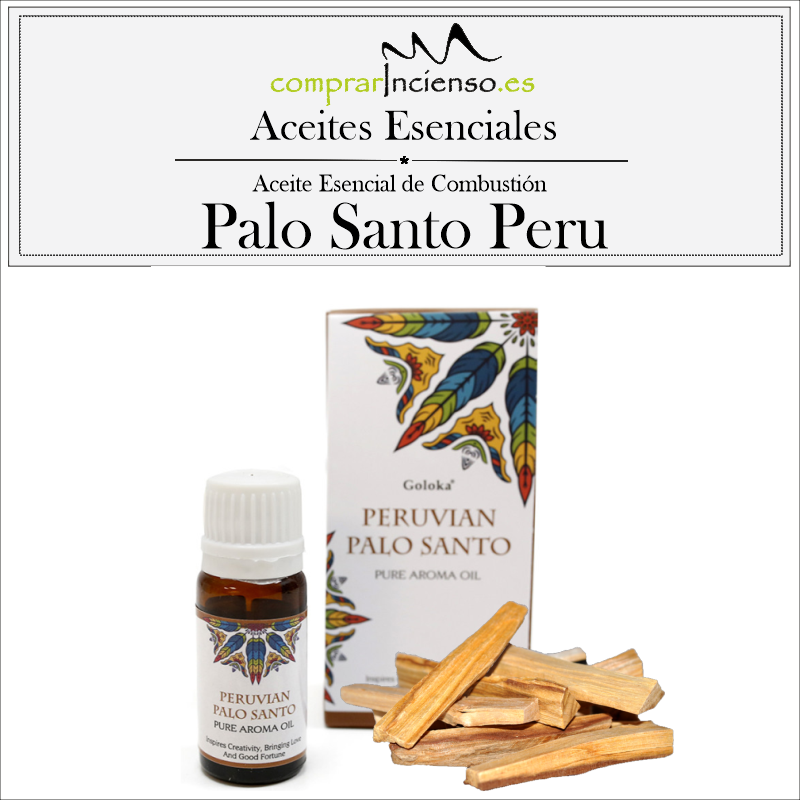 Goloka Incienso Palo Santo - Aromaterapia, Inciensos