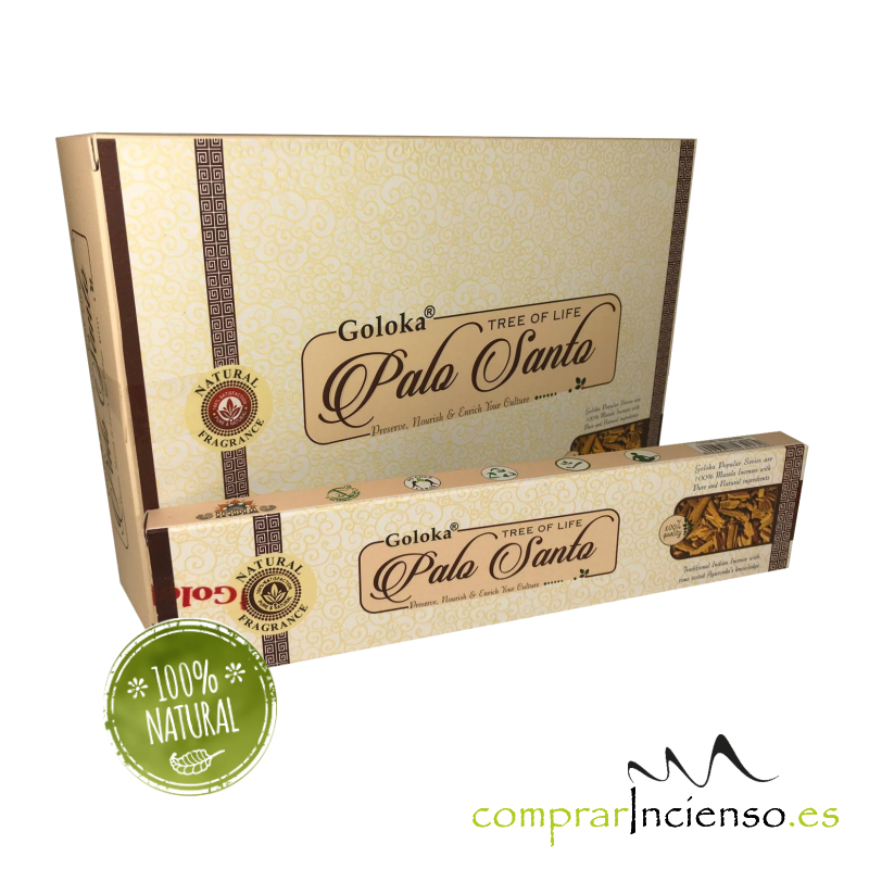 Incienso Goloka Herbal Masala Palo Santo - CompraIncienso