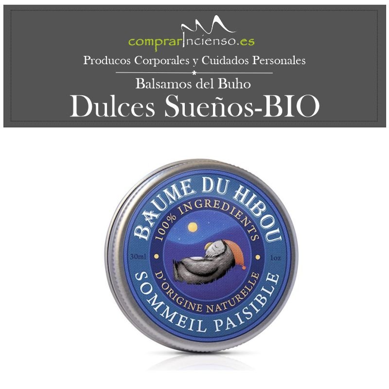 Balsamo el Buho DULCES SUEÑOS comprarincienso.es