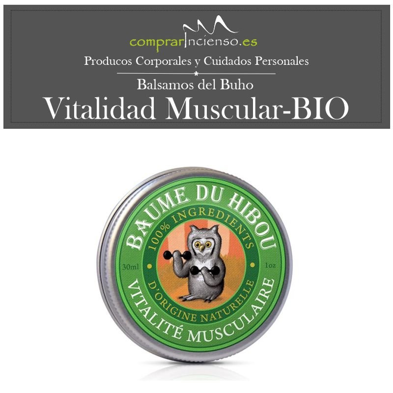 Balsamo el Buho Vitalidad Muscular comprarincienso.es